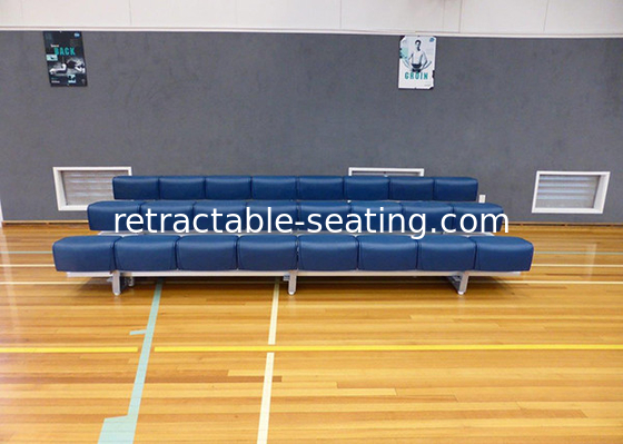 Outdoor Movable Temporary Spectator Stands Aluminum For Tennis Court