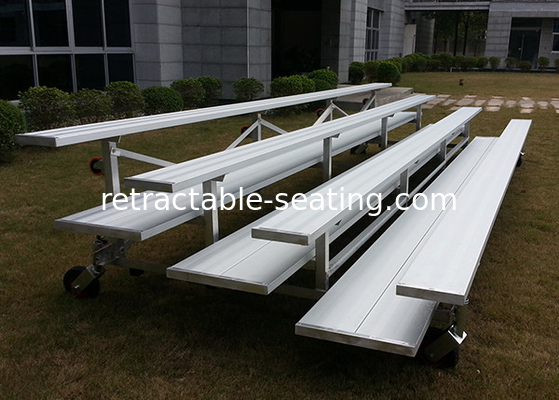 Outdoor Movable Temporary Spectator Stands Aluminum For Tennis Court