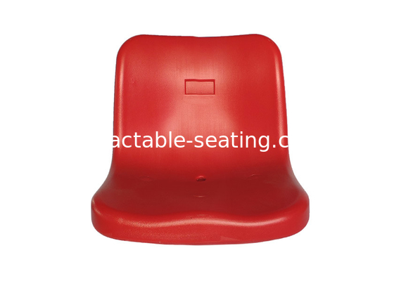 Arena Plastic Bucket Seats Outdoor Volleyball Court Fixed Spectator Seating 330mm Height