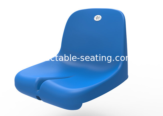 UV Resistant Stadium Bleacher Chair Seats Soccer Fixed Plastic Bucket Seat