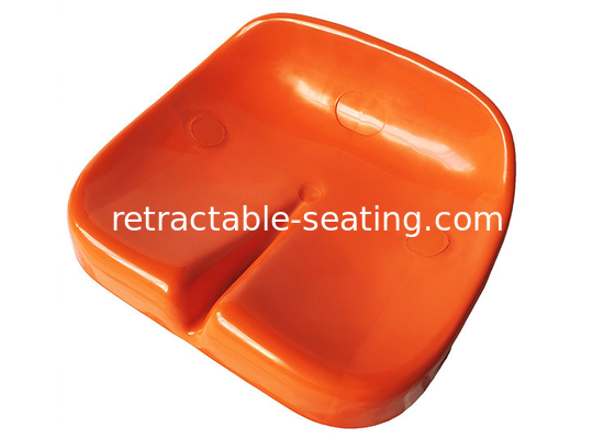 Outdoor Plastic Injected Molding Sports Stadium Seats Low Back Audience Bucket Chair