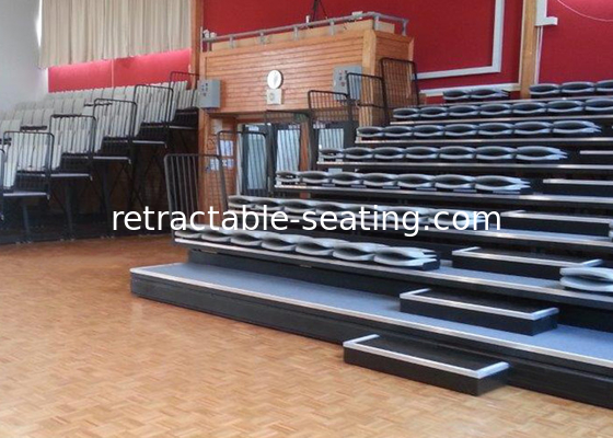 Event Center Spectator Seating Campus Gym Bleachers Retractable