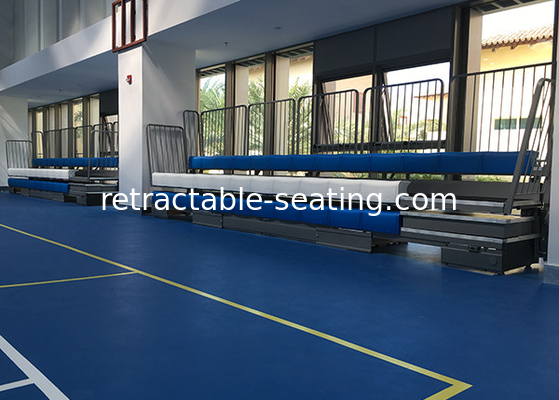 Burgeon Customized Seat Color Echo Bench Seating For Spectators Retractable Seating