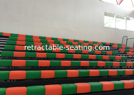 Customized Retractable Seating System with Anti Slip Polywood Deck and Fire Resistance