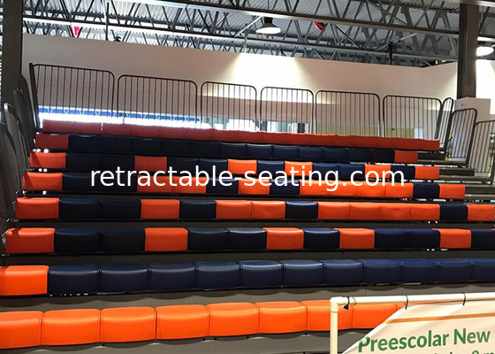 Customized Retractable Seating System with Anti Slip Polywood Deck and Fire Resistance