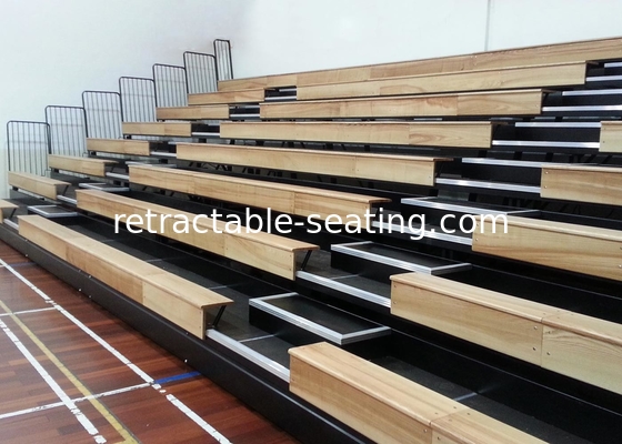 Electric Control Retractable Grandstands For Stadium Hall / Indoor Arena