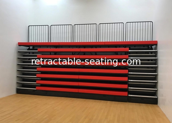 Sport Seat Telescopic Seating Systems With Upholstered Seat Base / Backrest