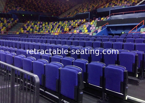 Optional Auditorium Telescopic Seating Systems With Good Lumber Support