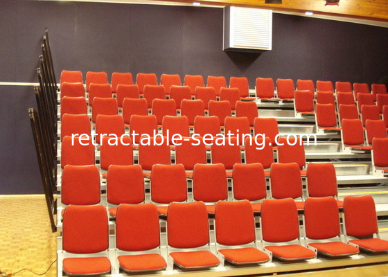 Anti Slip Plywood Retractable Platform System With Padded Seat Base / Backrest
