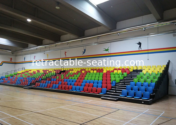 Customized Seat Color Retractable Seating for Multi-functional Sport Hall