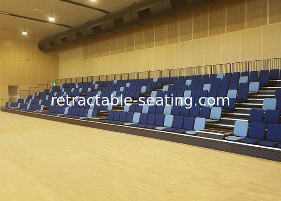 University Modular Grandstands Upholstered Seating For Muti Purpose Hall