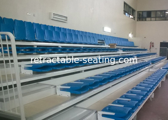 Exhibition Hall Retractable Bleacher Seating With Various Platform Types