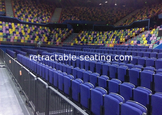Upholstered Telescopic Seating Systems For Art Venues / Arenas / Conferences Centers