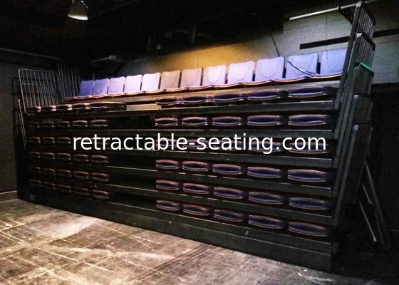 Padded Foldable Bleacher Seats / Sport Hall Temporary Grandstand Seating