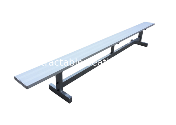 Non - Rusting Aluminum Grandstands For Swimming Pools / Gymnasiums