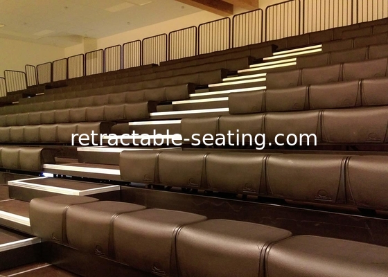 Simple Multifunction Telescopic Seating Systems For Gyms / School