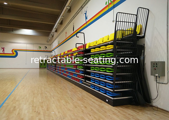Moduable Stadiums Retractable Bleacher Seating With Available Backrest