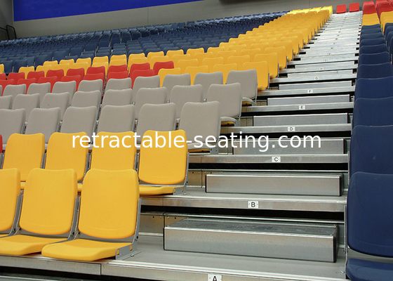 Customized Sports Arena Seating Manual Control With Optional Mounting Types