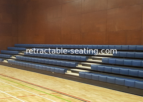Wall Attached Arena Stadia Seating / Convenient And Safe Removable Stadium Seating
