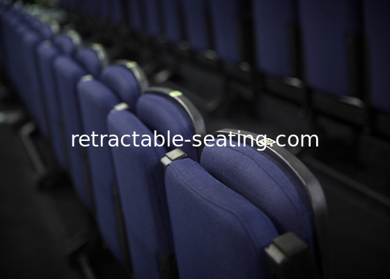 Armrests Automatically Arena Theater Seating Enclosed Spring Tip Mechanism For Stage