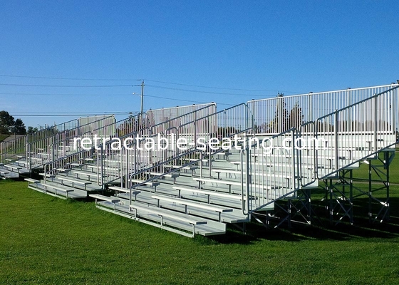 Simple Assembly Aluminum Grandstands with Anodized Aluminum Seat Planks