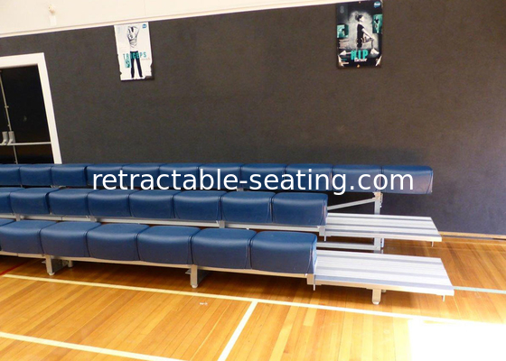 Flexible Aluminum Sports Modular Grandstands/  Bleacher Seating With Polymer Seat Plank