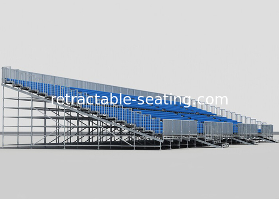 UV Resistance Temporary Grandstands / Concerts Shows Outdoor Aluminum Bleachers
