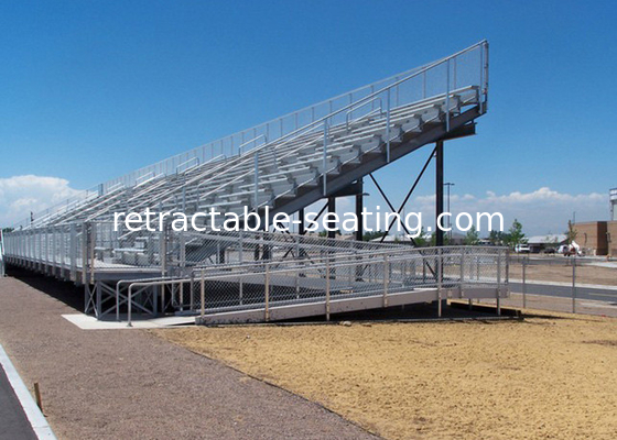 Customized Aluminum Outdoor Bleachers For Horse Show / Motor Race