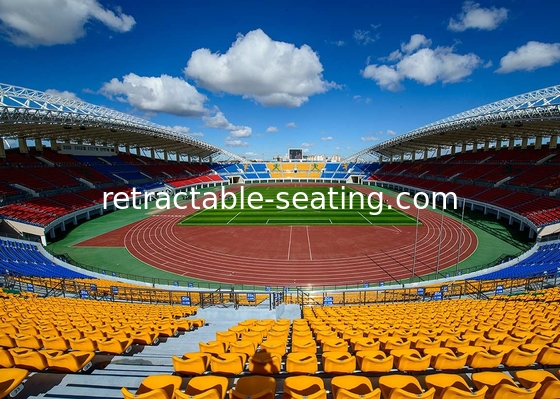 Low Maintenance Outdoor Stadium Seating , Stadium Seating Systems For School