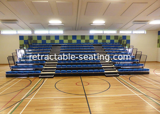 Wireless Operated Retractable Grandstands Seating For Multisport Rooms