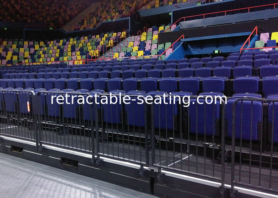 Multi - Purpose Retractable Grandstands Venue Use Seating With Armrests