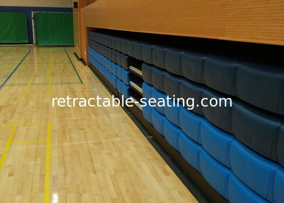Recessed Modular Grandstands Seats Anti Slip Plywood With Removable End Rails