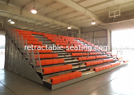 Unique VIP Design Telescopic Tribunes Seating For Stadium Identification
