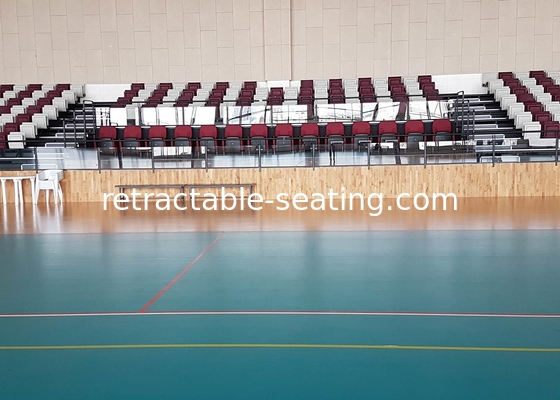 Foldable Chair Permanent Stadium Seats HDPE Material For Indoor Sport Court