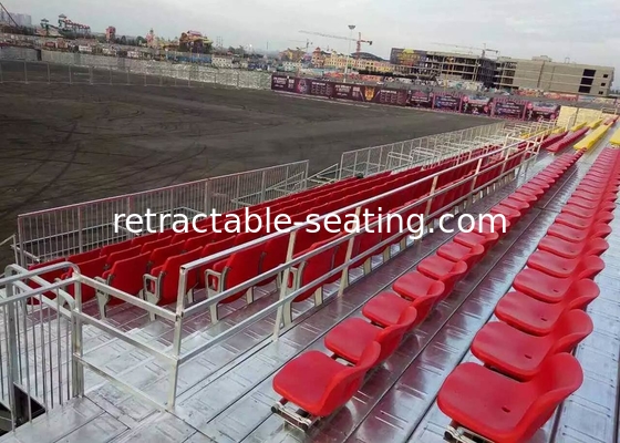 Outdoor Modular Grandstands Plastic Outdoor Stadium Seating Cost Effective