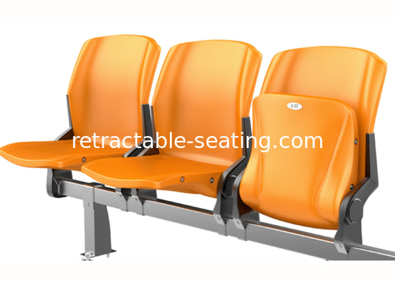 Comfortable Sports Stadium Seats Fire Resistant HDPE Material With Number