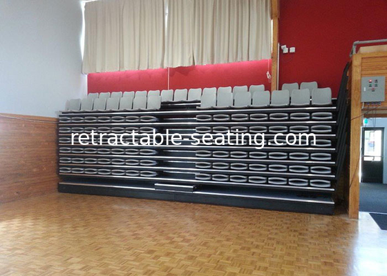 Indoor Movable Telescopic Grandstands Automatically Folding Seating For Sport Centers