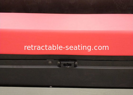 Assembling Upholstered Retractable Bleacher Seat Wall Attached For International Institute