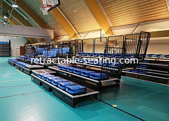 Moveable Outdoor Stadium Seating Black Brackets With 460mm Minimum Spacing