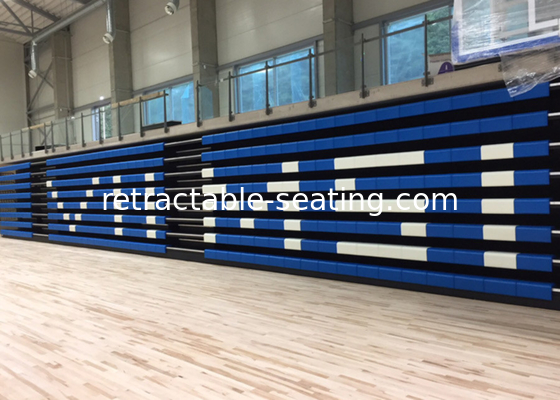 1000mm Stair Width Retractable Bleacher Seating For Multipurpose Stadium