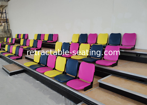 Customized Color Telescopic Seating Systems HDPE Material For Swimming Pool