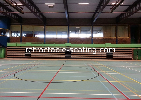 HDPE Material Retractable Platform System 305mm Width Seat Surface With Polymer Bench