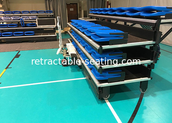 Portable Telescopic Seating Systems Foldable Seat Blow - Molded For Different Events