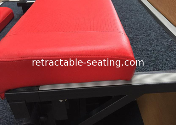 Retractable Telescopic Seating Systems Comfortable For Multi Functional Sport Place