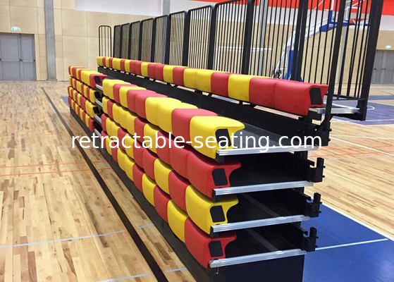 Portable Unit Platfrom Retractable Bleacher Seating Spectator For Gymnasium