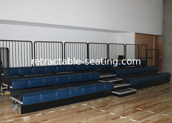 Teleacopic Retractable Bleacher Seating Durable For Multifunctional Sport Court