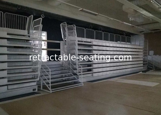 Multifunctional Sport Hall Arena Stage Seating HDPE Material With Polymer Bench