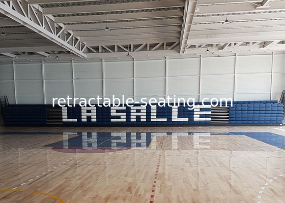Flexible Retractable Auditorium Seating , Temporary Grandstand Seating HDPE Chair