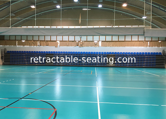 Durable Retractable Bleacher Seating , Telescopic Spectator Grandstands Durable
