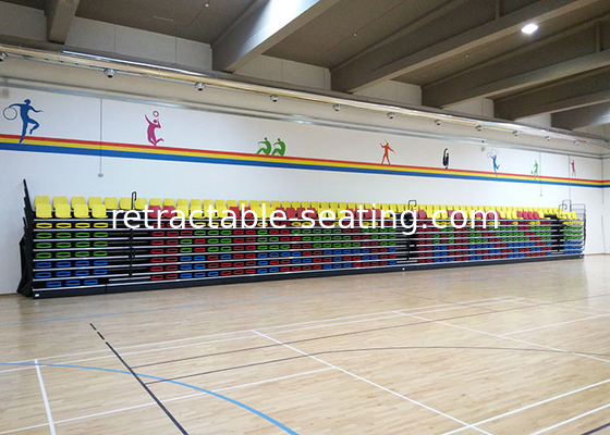 Folding Back Removable Stadium Seating Grandstands For Multipurpose Center